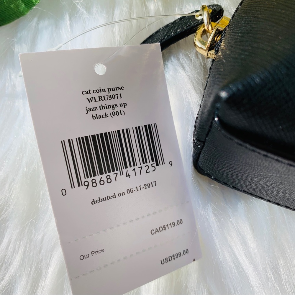 KATE SPADE MINI HAYDEN CAT CROSSBODY COIN PURSE - Picture 7 of 8